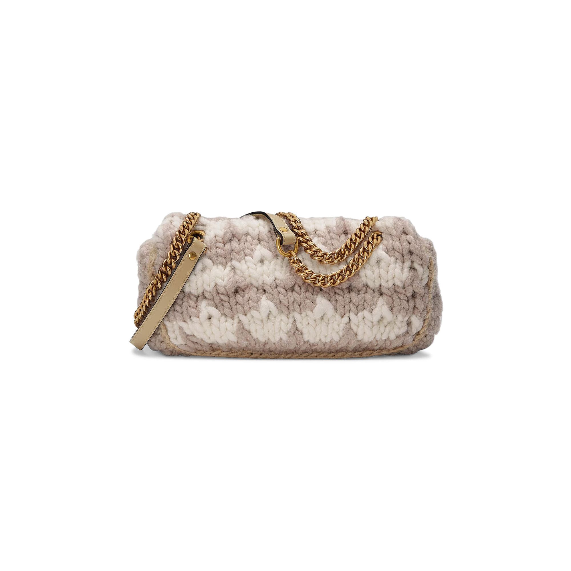 Gg marmont small houndstooth shoulder bag on sale