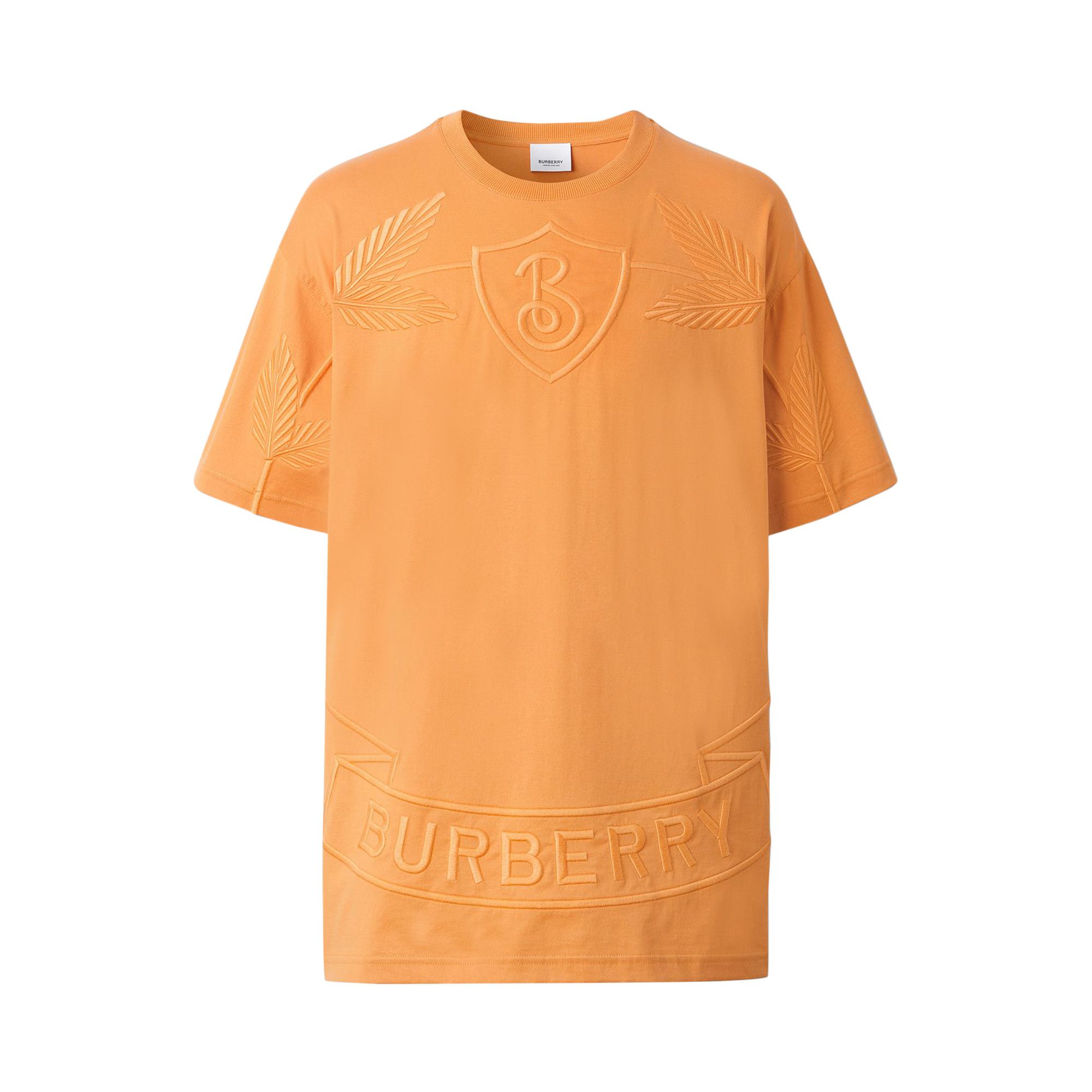 Buy Burberry Oak Leaf Crest T Shirt Dusty Orange 8063203 GOAT
