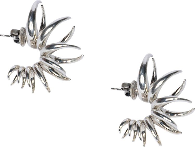 Bottega Veneta Earrings 'Silver'