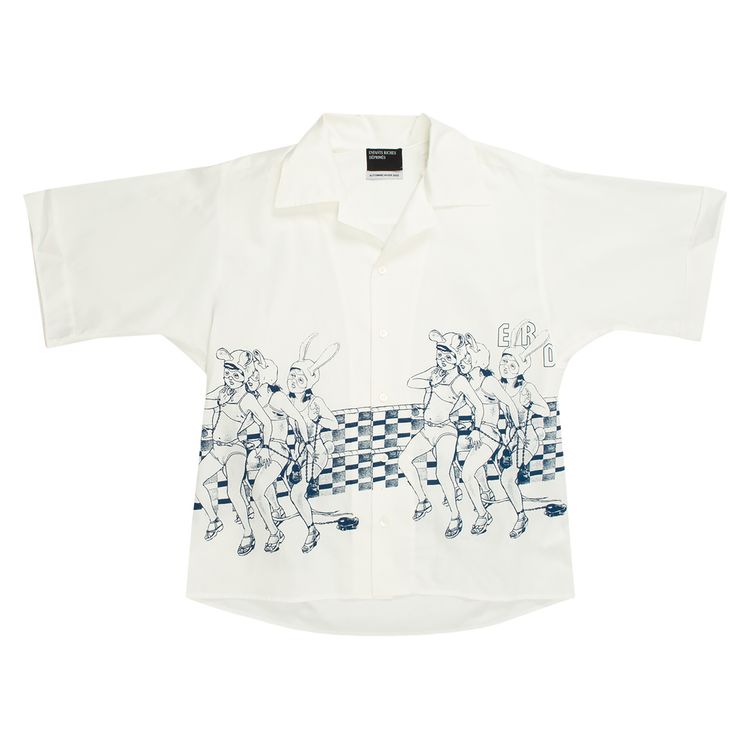 Enfants Riches Deprimes Rollerderby Chemise WhiteBlue