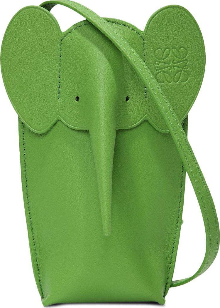 Loewe Elephant Pocket 'Pea Green'