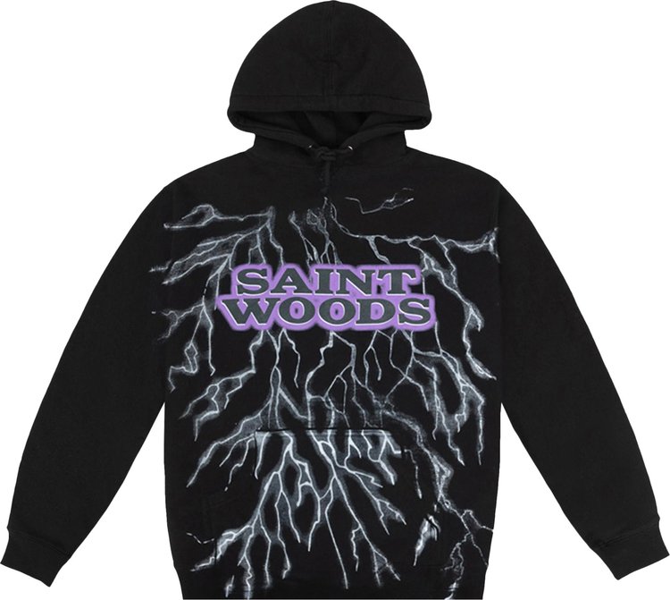 Saintwoods Lightning Hoodie 'Black'