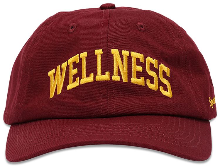 Sporty  Rich Wellness Ivy Hat Merlot
