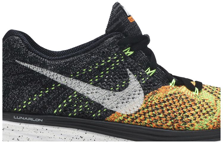 Buy Nike Flyknit Lunar 'Black Electric Green' 698181 003 GOAT