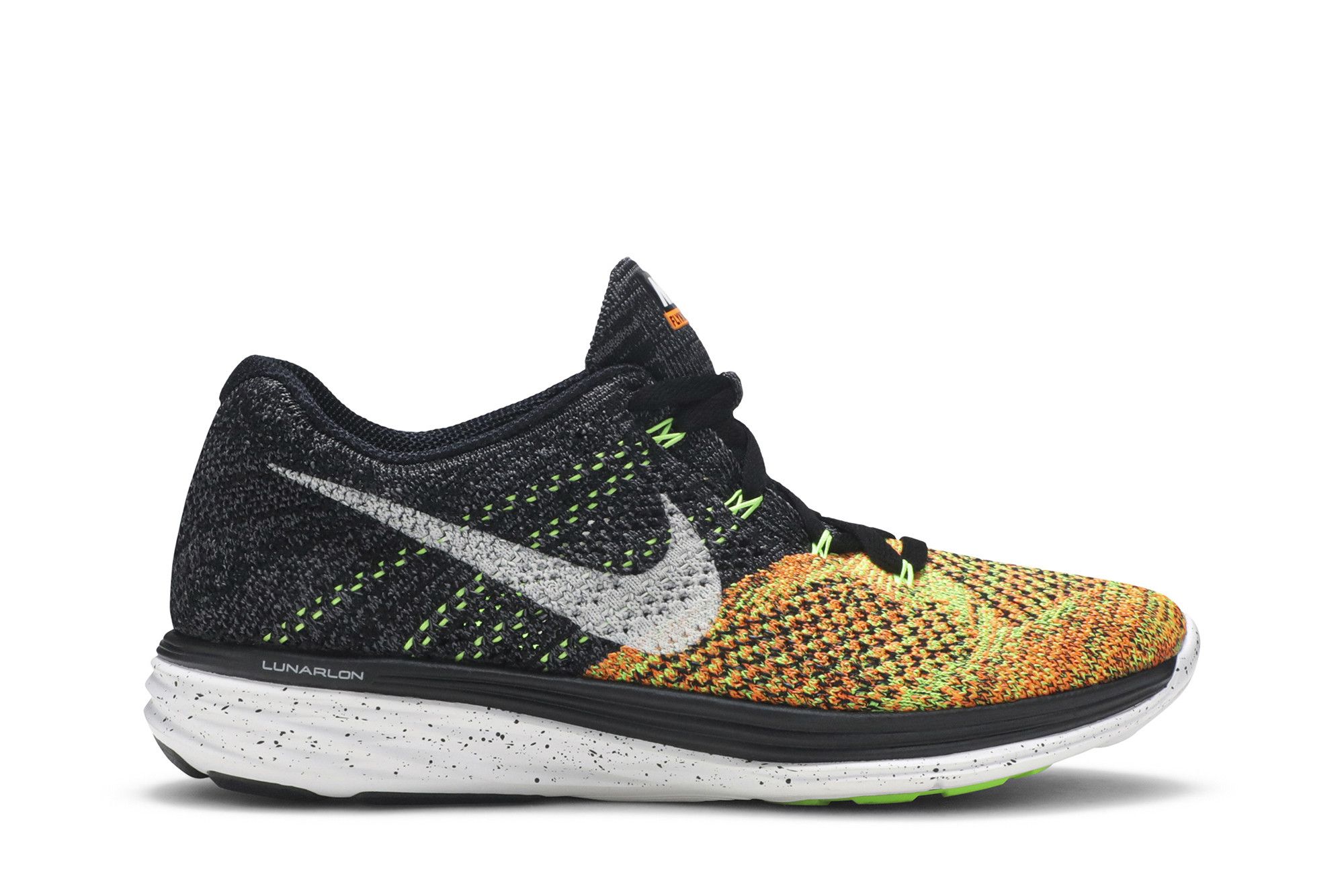 Buy Flyknit Lunar 3 Black Electric Green 698181 003 GOAT UK