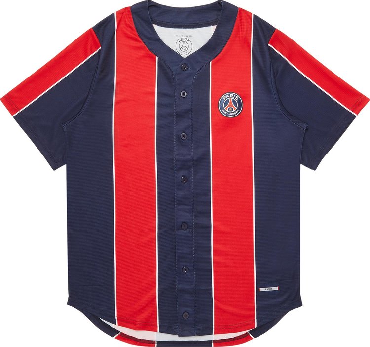 Paris Saint-Germain Core Cool Baseball Jersey 'Blue/Red'