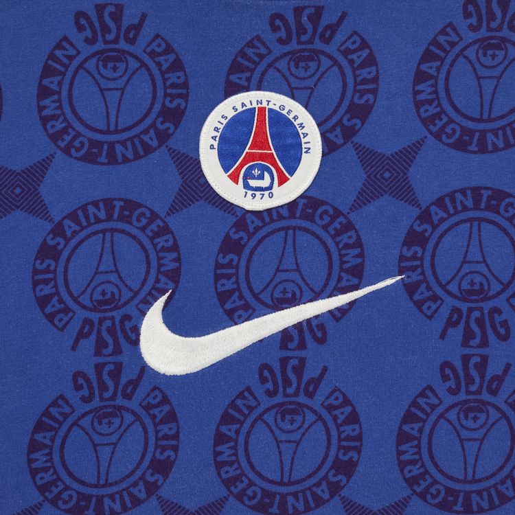 Nike Paris Saint Germain All Over Print Shirt Blue
