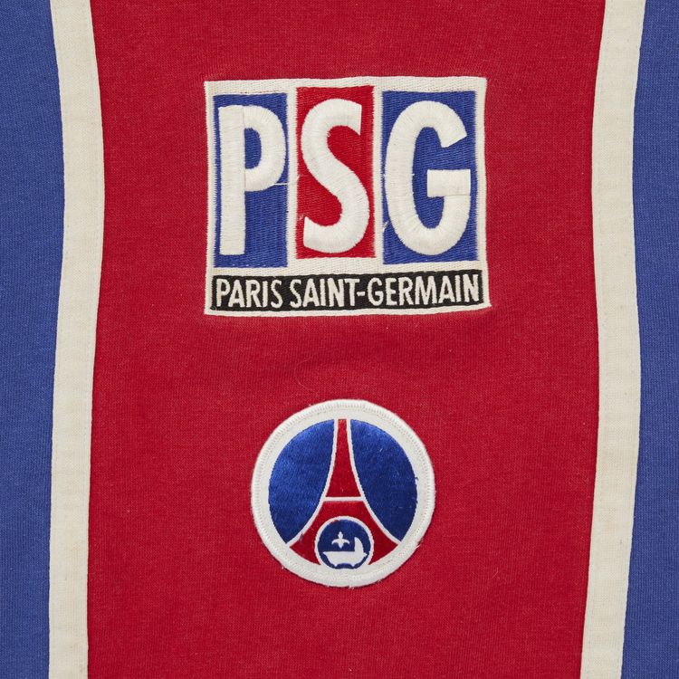 Vintage Nike Paris Saint Germain Big Logo Crewneck BlueRed