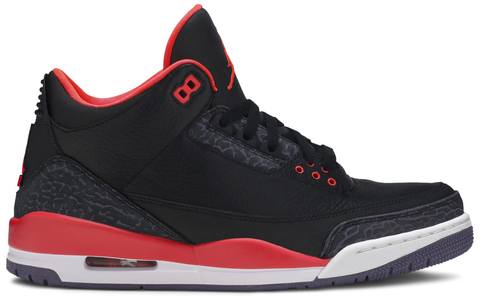 crimson jordan 3