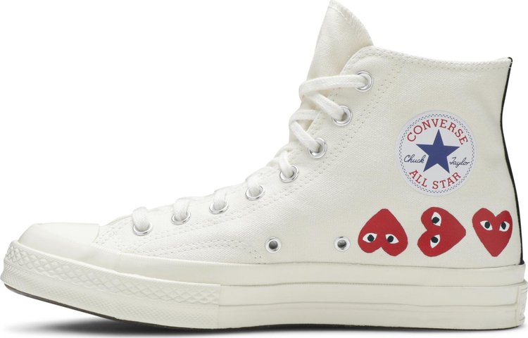 Comme des Garcons Play x Chuck 70 Hi Top Multi Heart