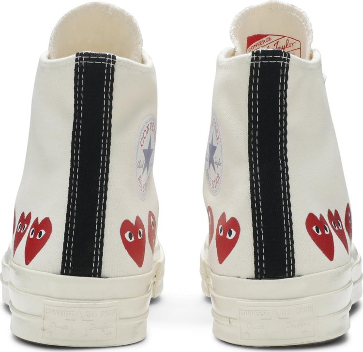 Comme des Garcons Play x Chuck 70 Hi Top Multi Heart