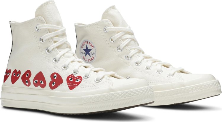 Comme des Garcons Play x Chuck 70 Hi Top Multi Heart