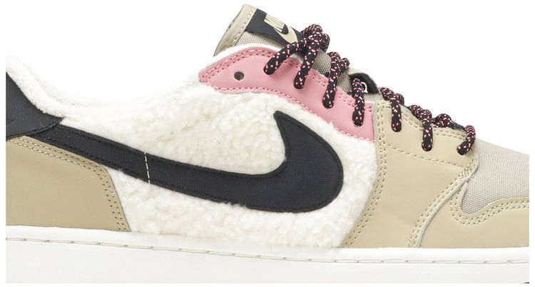 Wmns Air Jordan 1 Retro Low Fleece Parachute Beige