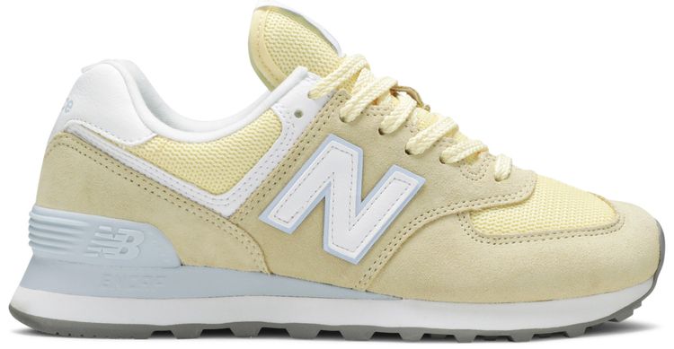 New Balance Wmns 574 B Yellow Blue