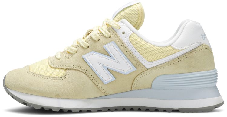 New Balance Wmns 574 B Yellow Blue