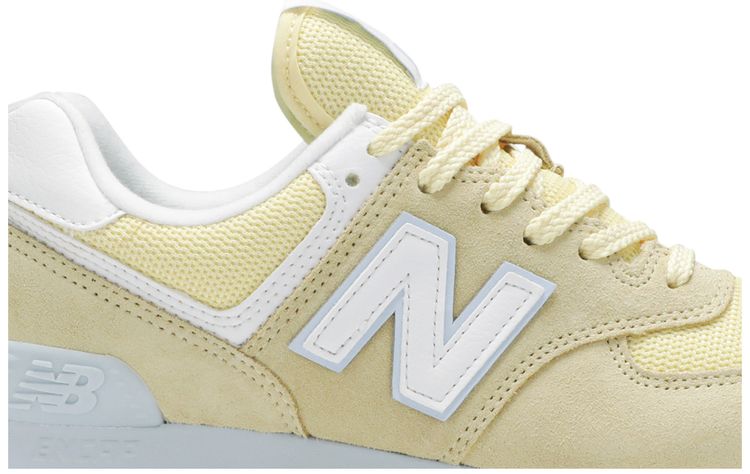 New Balance Wmns 574 B Yellow Blue