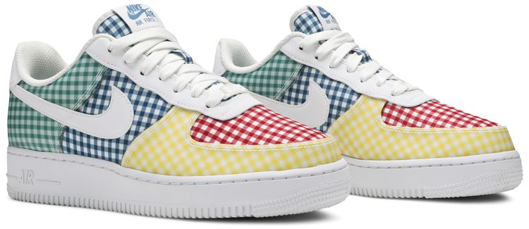 Nike Wmns Air Force 1 Low QS Gingham Pack   Multicolor