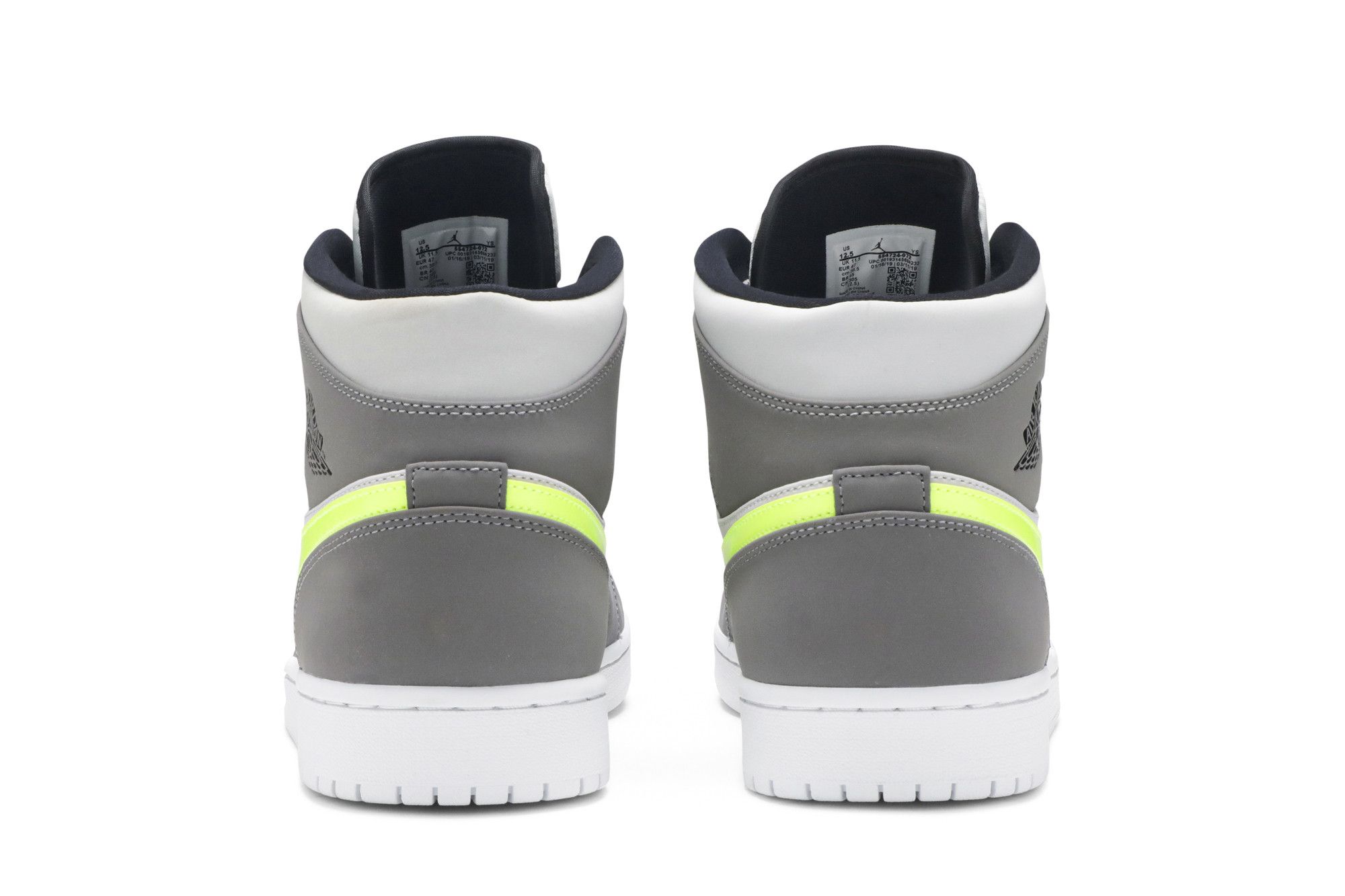 Jordan 1 neutral grey volt top