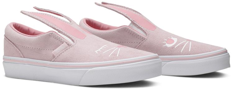 Vans Slip On Little Kids Bunny   Chalk Pink