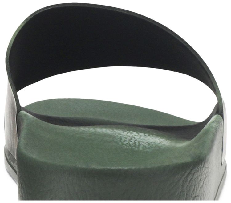 Off White Sliders Green Black