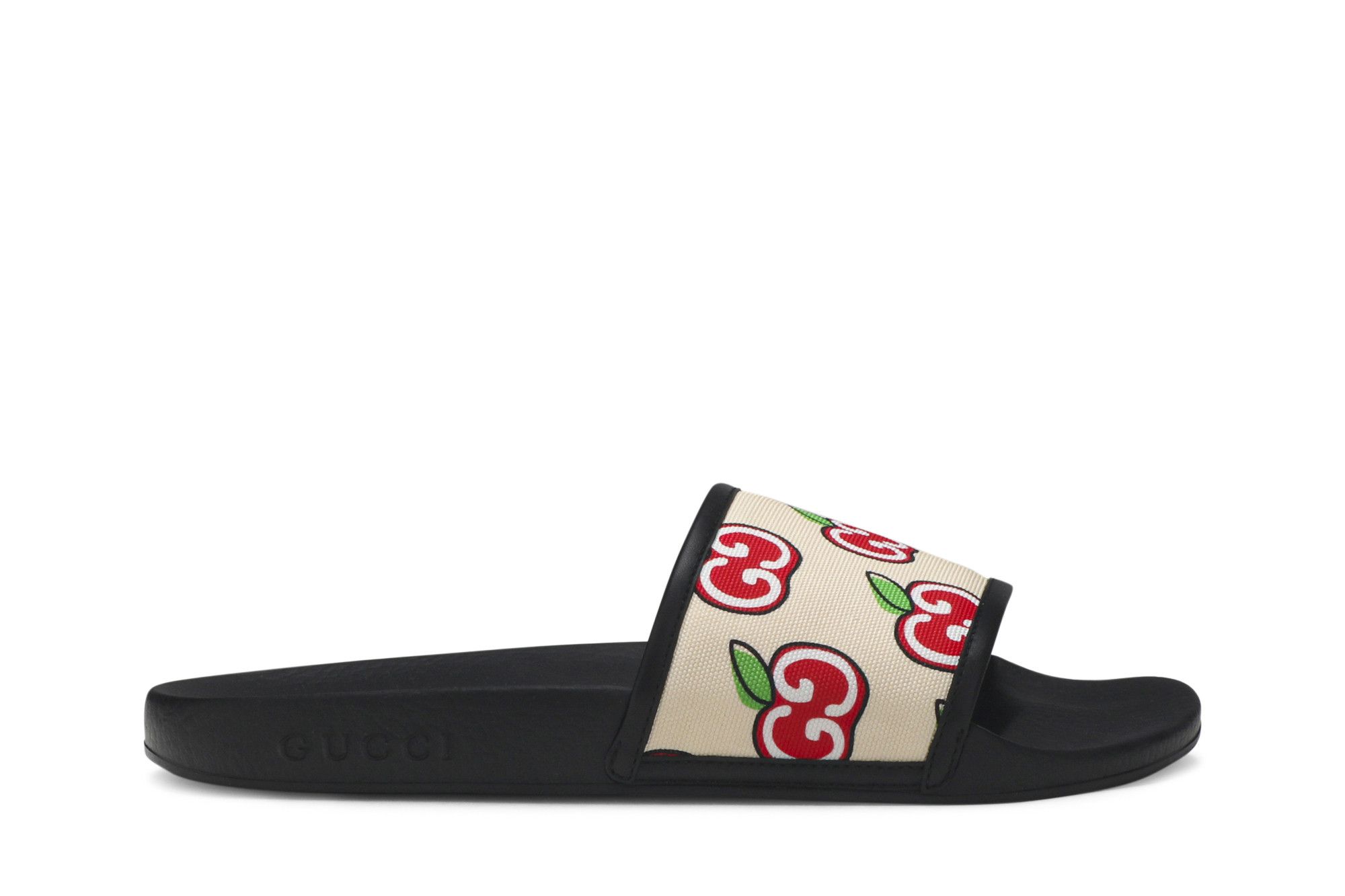 Gucci apple clearance slides