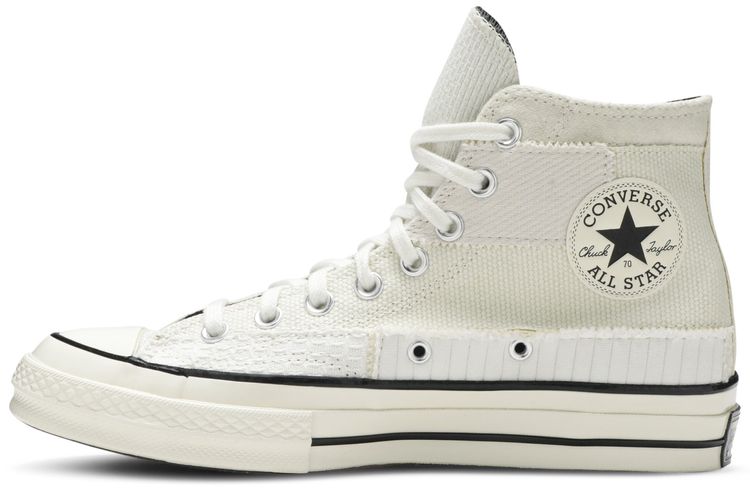 Chuck 70 Hi Mono Patchwork   Antique White