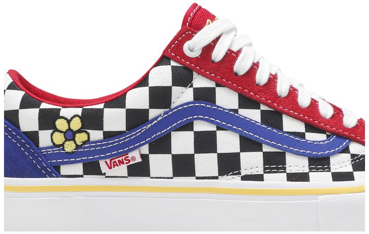 Brighton Zeuner x Vans Old Skool Pro Red Checker Blue