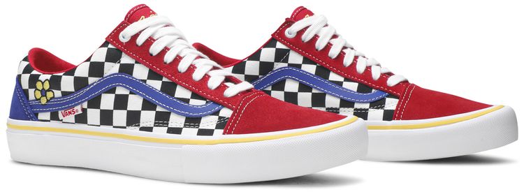 Brighton Zeuner x Vans Old Skool Pro Red Checker Blue