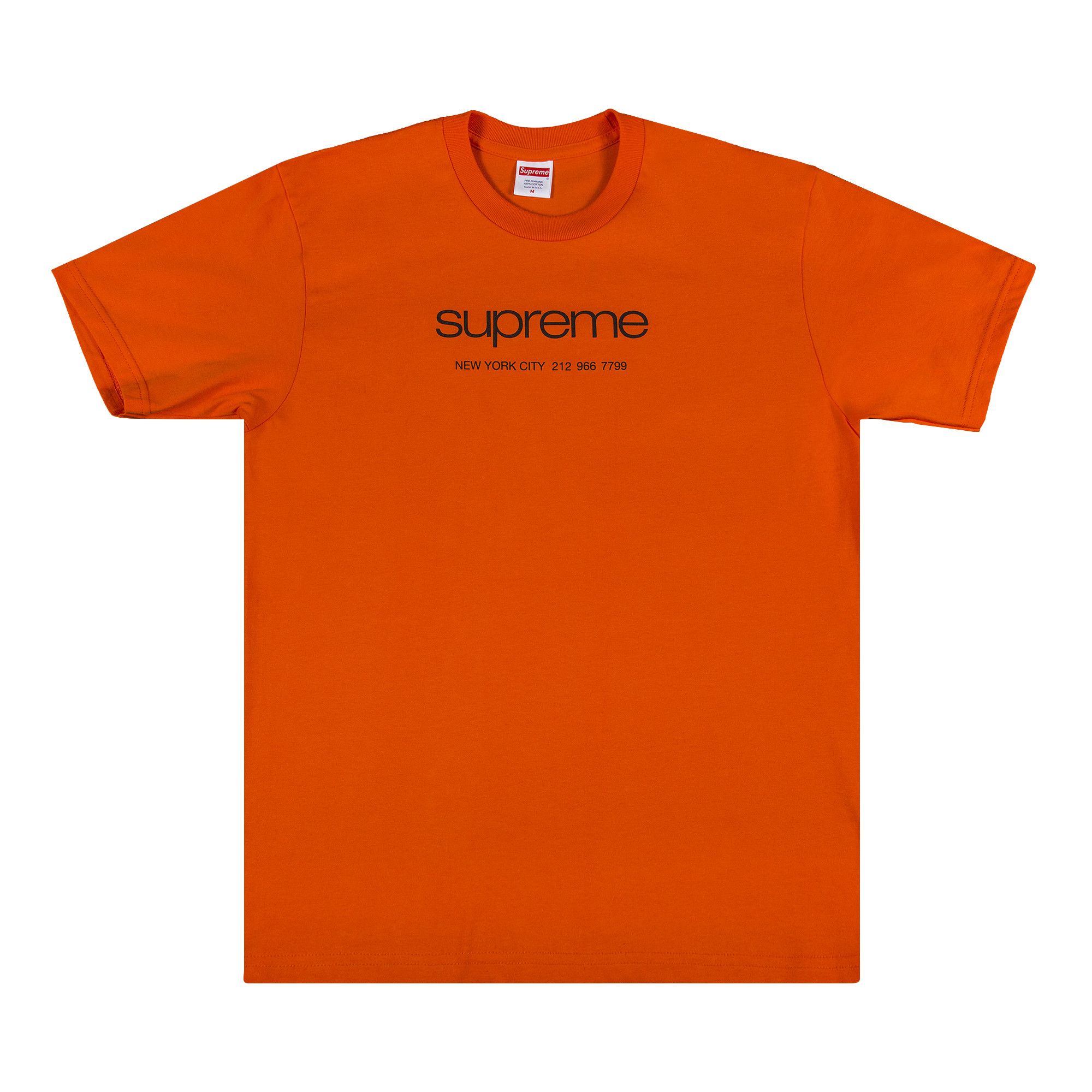 Buy Supreme Shop Tee 'Orange' - SS20T19 ORANGE | GOAT