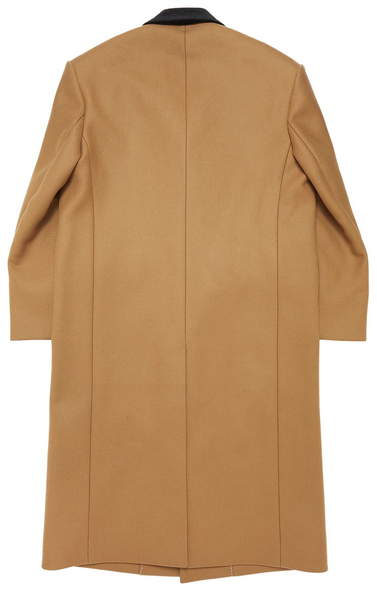 Marni Wool Coat With Velvet Collar Earthofsiena