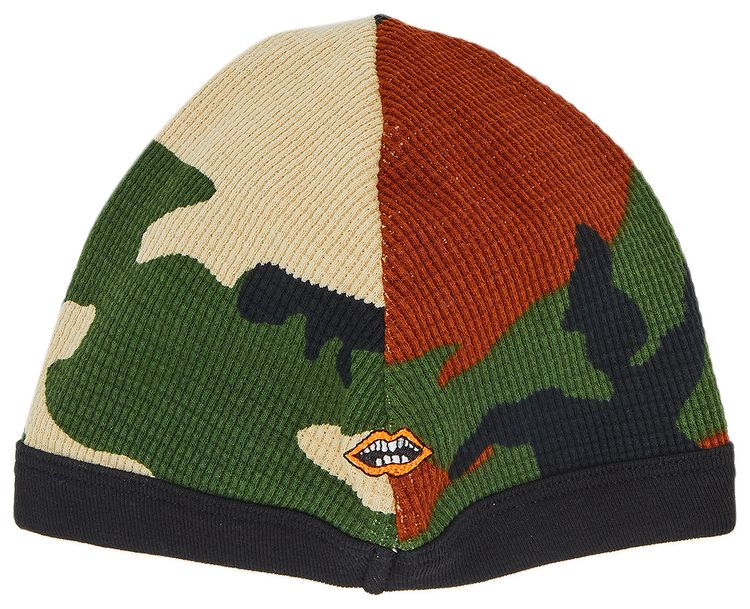 Chrome Hearts Camo CH Biker Beanie CamoOrange