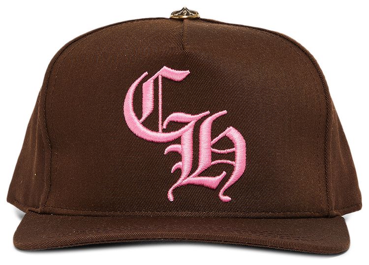 Chrome Hearts CH Snapback BrownPink