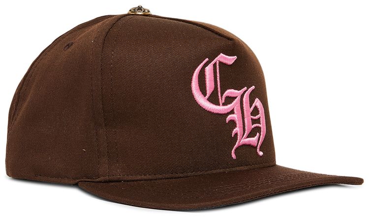 Chrome Hearts CH Snapback BrownPink