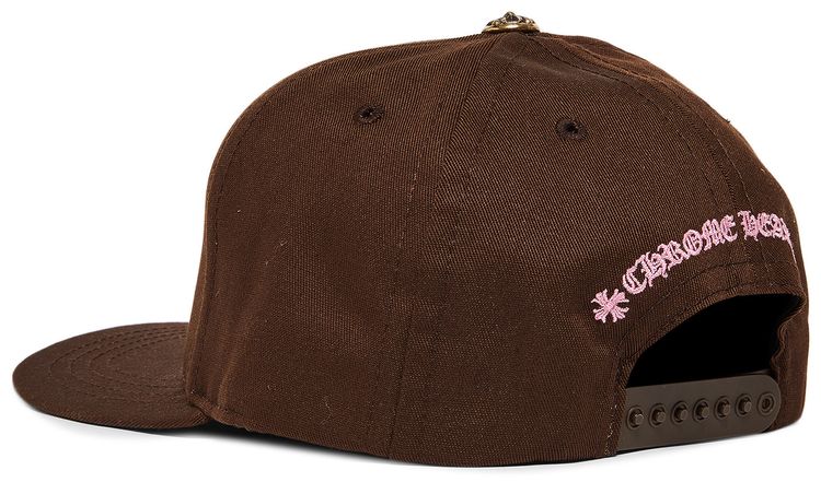 Chrome Hearts CH Snapback BrownPink