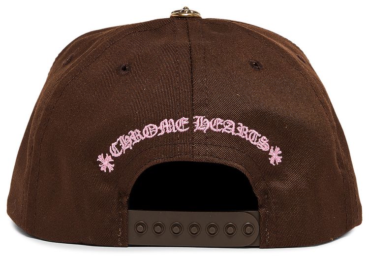 Chrome Hearts CH Snapback BrownPink