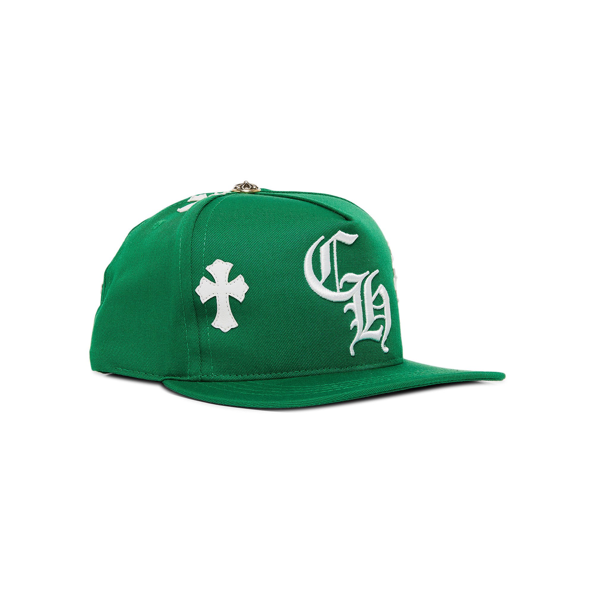 Buy Chrome Hearts Cross Patch Hat 'Green' - 1383 1FW220701CPH GREE | GOAT
