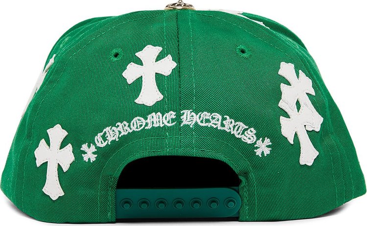 Chrome Hearts Cross Patch Hat Green