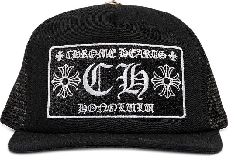 Chrome Hearts Honolulu Trucker Hat 'Black'
