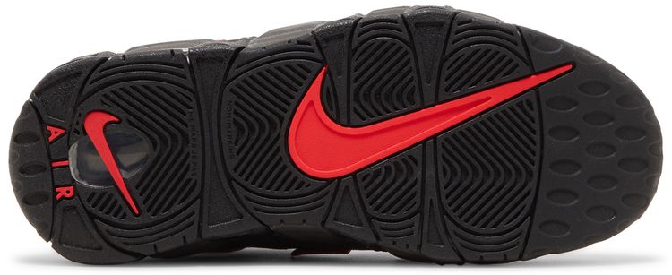 Nike Air More Uptempo GS Medium Ash Siren Red White