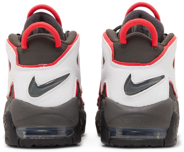 Nike Air More Uptempo GS Medium Ash Siren Red White