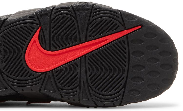 Nike Air More Uptempo GS Medium Ash Siren Red White