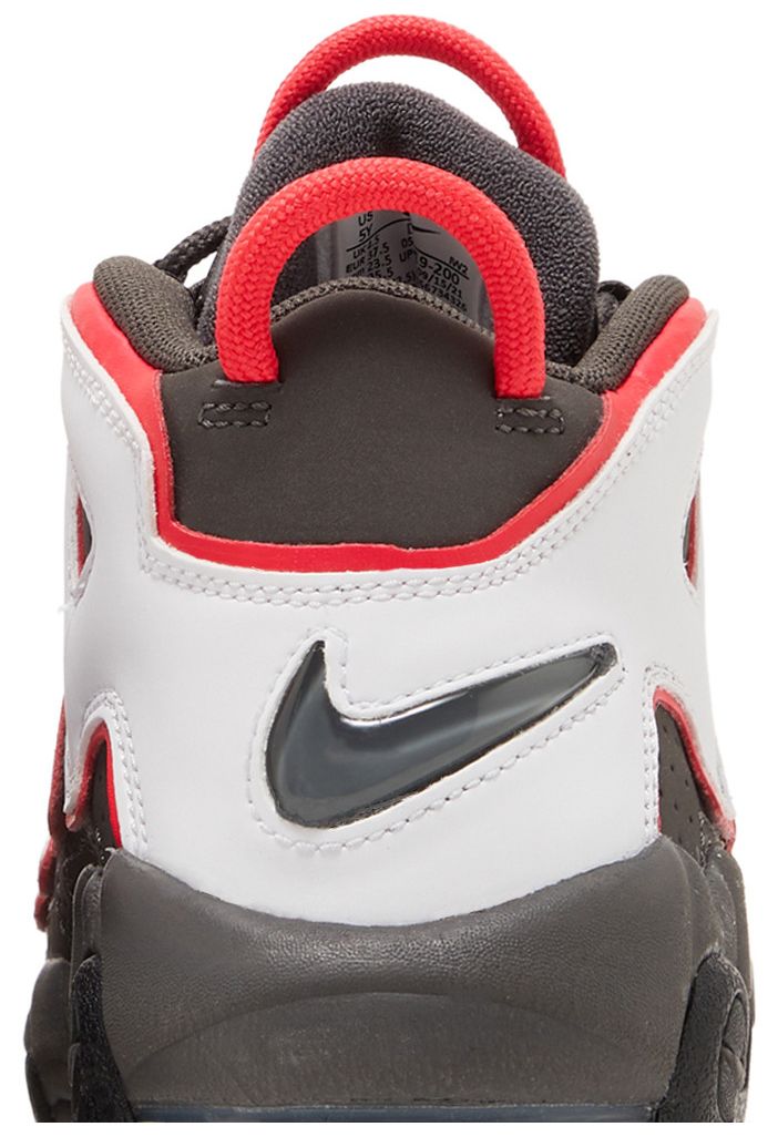 Nike Air More Uptempo GS Medium Ash Siren Red White
