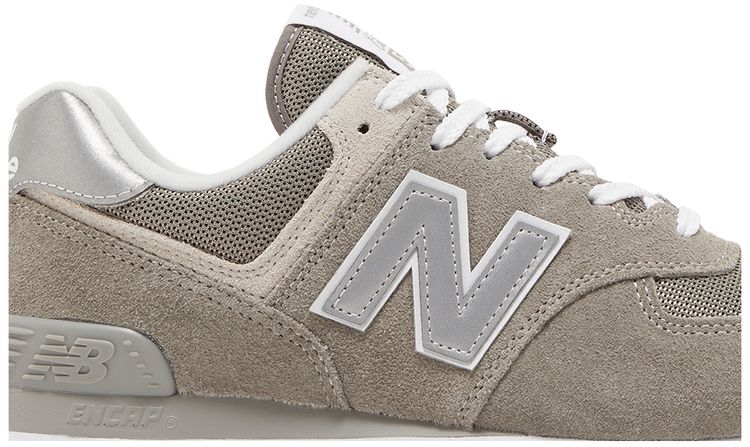 New Balance Wmns 574 Core Wide Grey White