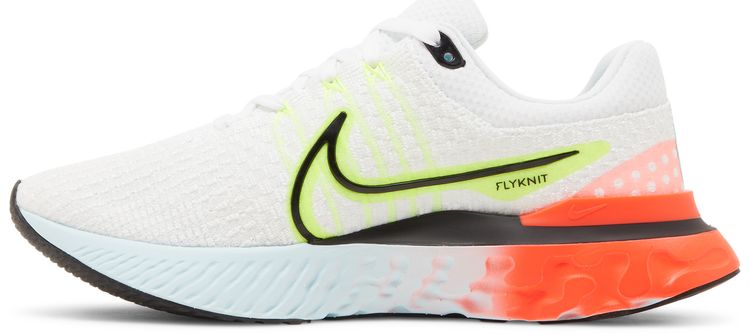 Nike Wmns React Infinity Run Flyknit 3 White Volt