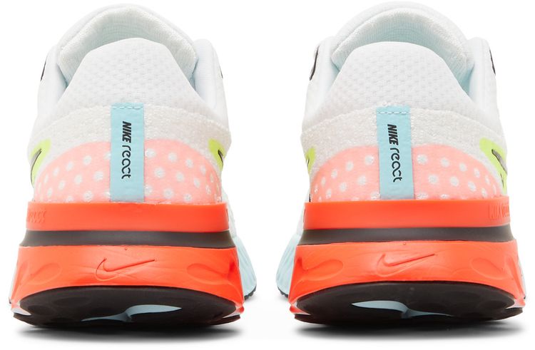 Nike Wmns React Infinity Run Flyknit 3 White Volt