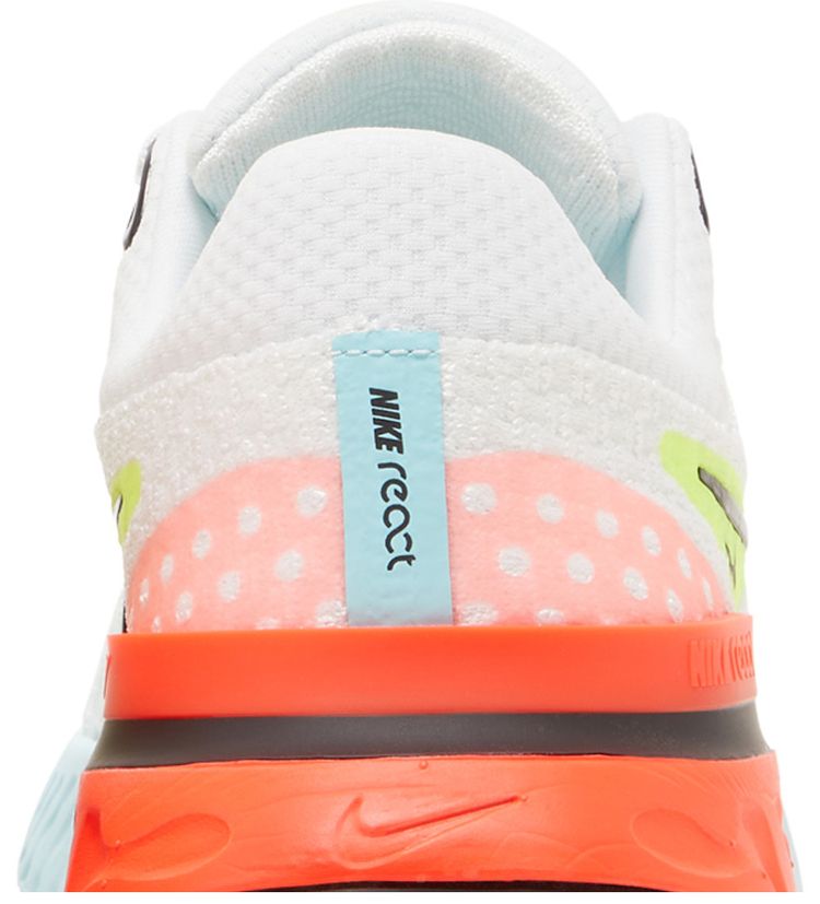 Nike Wmns React Infinity Run Flyknit 3 White Volt