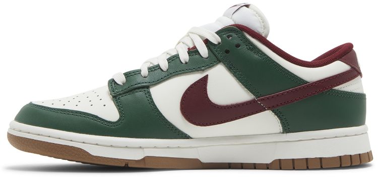 Nike Dunk Low Gorge Green Team Red