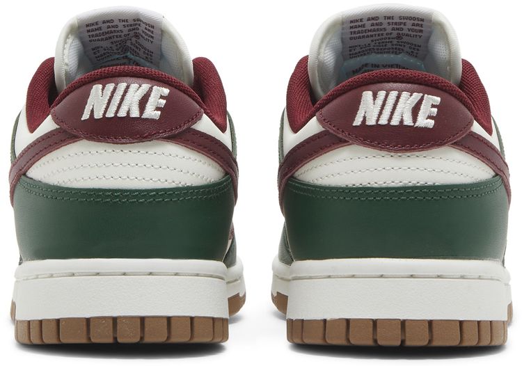 Nike Dunk Low Gorge Green Team Red