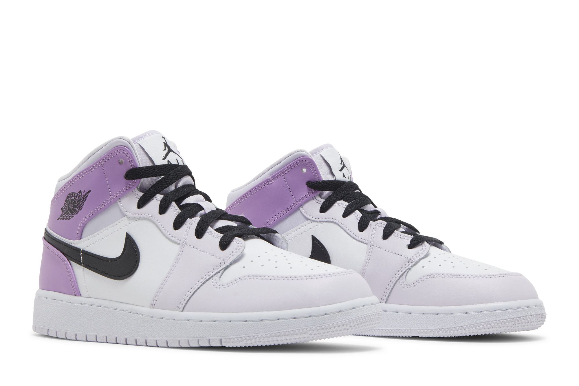 Buy Air Jordan 1 Mid GS Barely Grape DQ8423 501 GOAT