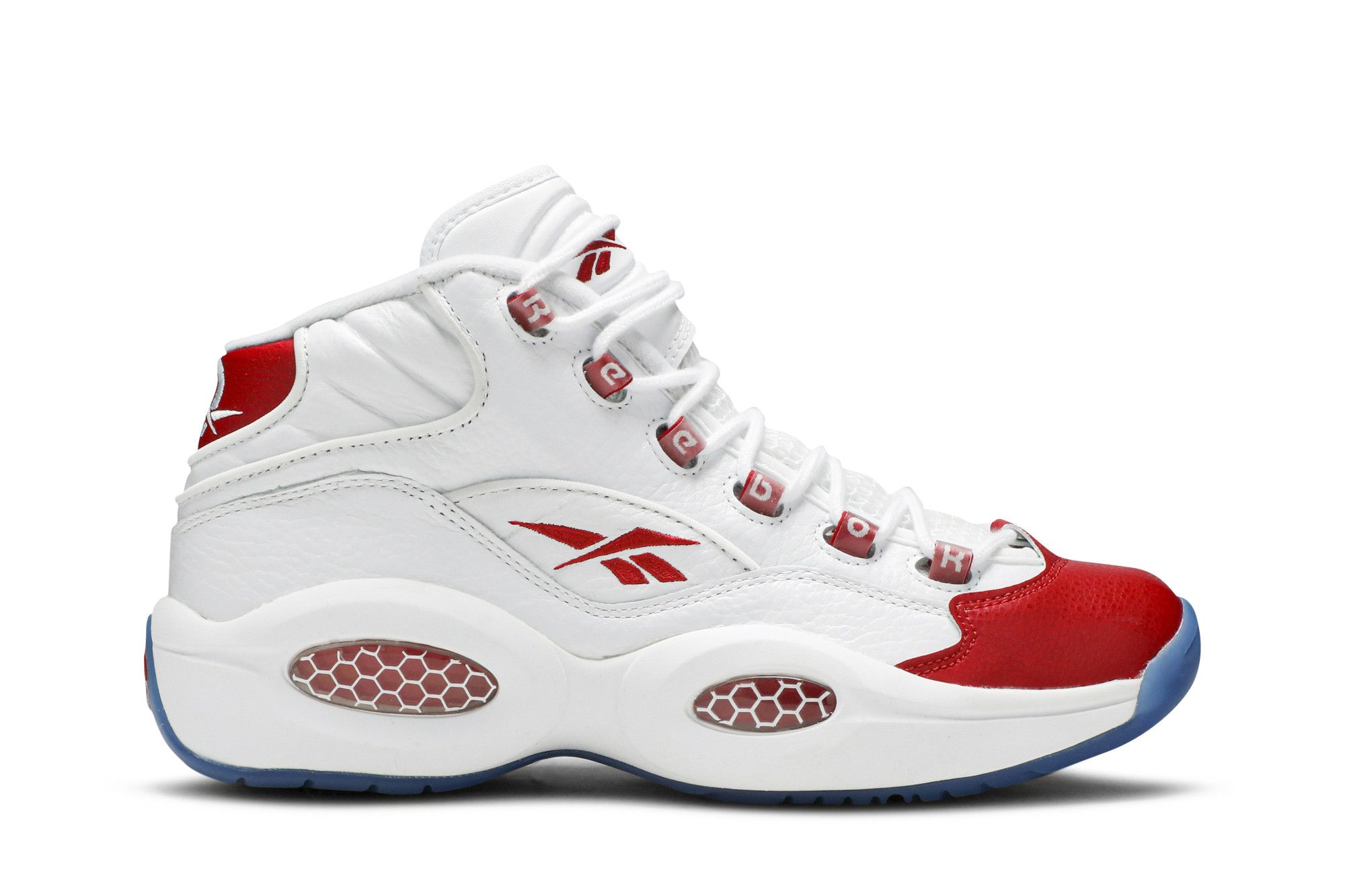 Buy Question Mid White Pearlized Red 79757 GOAT